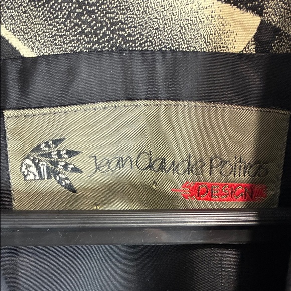 Vintage Rare Designer Black and Cream Blazer - Picture 2 of 10